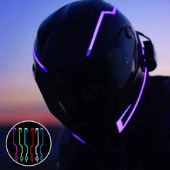 THE GLOWING HELMET STRIPS