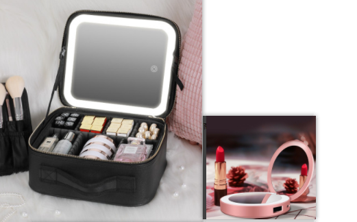 THE LED MAKEUP BAG