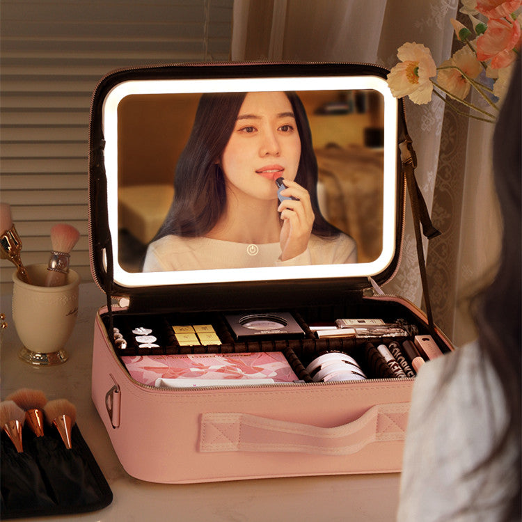 THE LED MAKEUP BAG