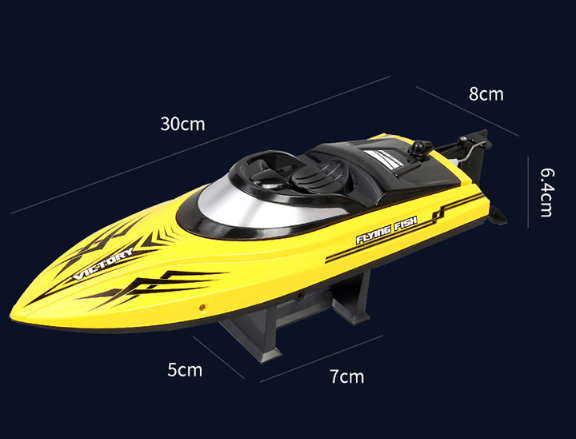 THE REMOTE SPEED BOAT