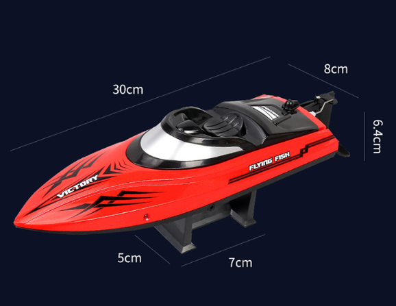 THE REMOTE SPEED BOAT